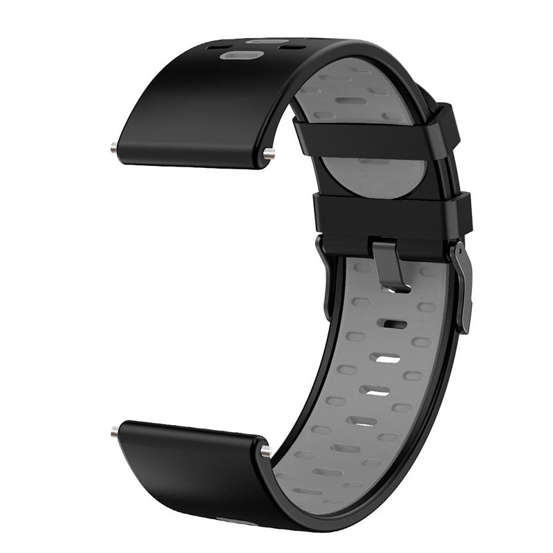 22mm 3 Rows Holes Bi-color Silicone Soft Watch Band for Samsung Galaxy Watch3 45mm Galaxy Watch 46mm Gear S3 Frontier Gear S3 Classic 22mm 3 Rows Holes Bi-color Silicone Soft Watch Band for Samsung Galaxy Watch3 45mm Galaxy Watch 46mm Gear S3 Frontier Gear S3 Classic